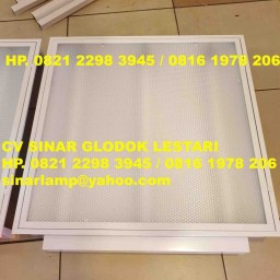 Kap Lampu TL TKI Prismatik 3x18 Watt